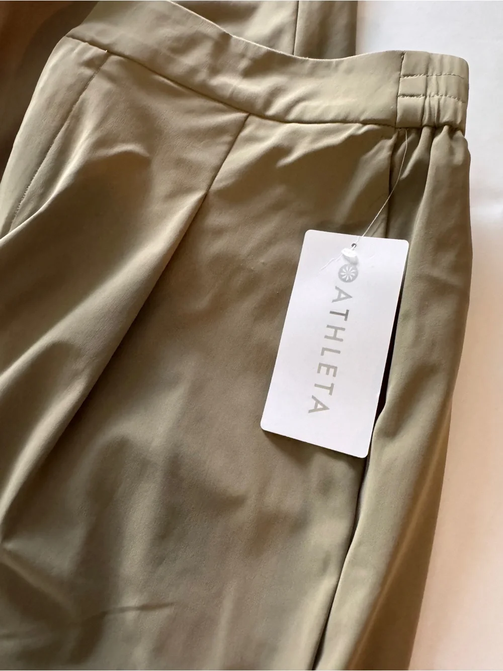 Athleta Pinnacle High Rise Trouser NWT Wide Leg Travel Pant sz 16
